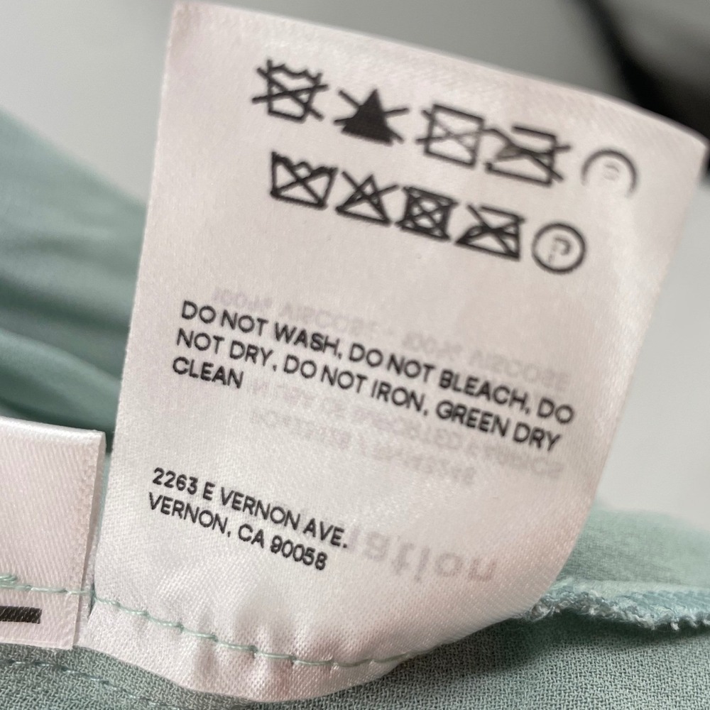 Reformation Dress Winslow Maxi Medium Sage Green NWI - Picture 6 of 9